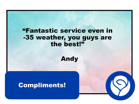Compliments!