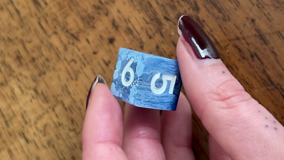 Miniature : Set de dés "Blizzard"