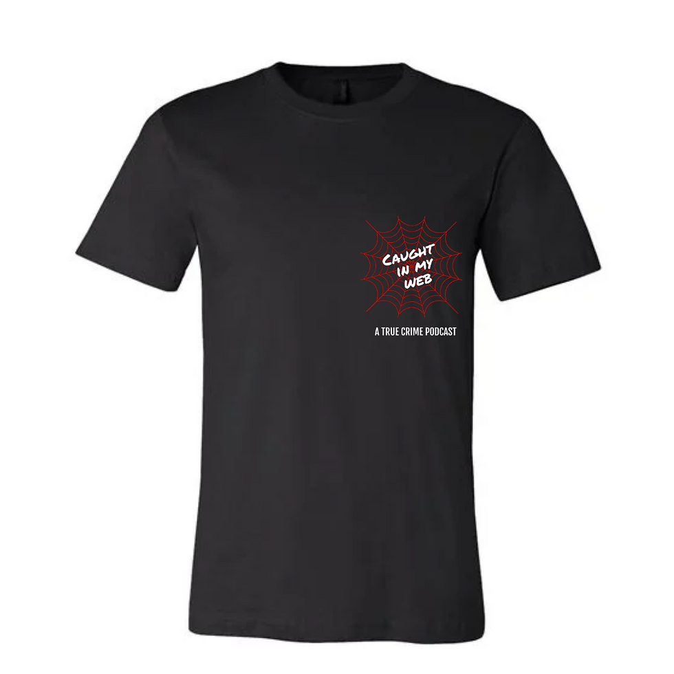 "Caught In My Web" Side Logo T-Shirt
