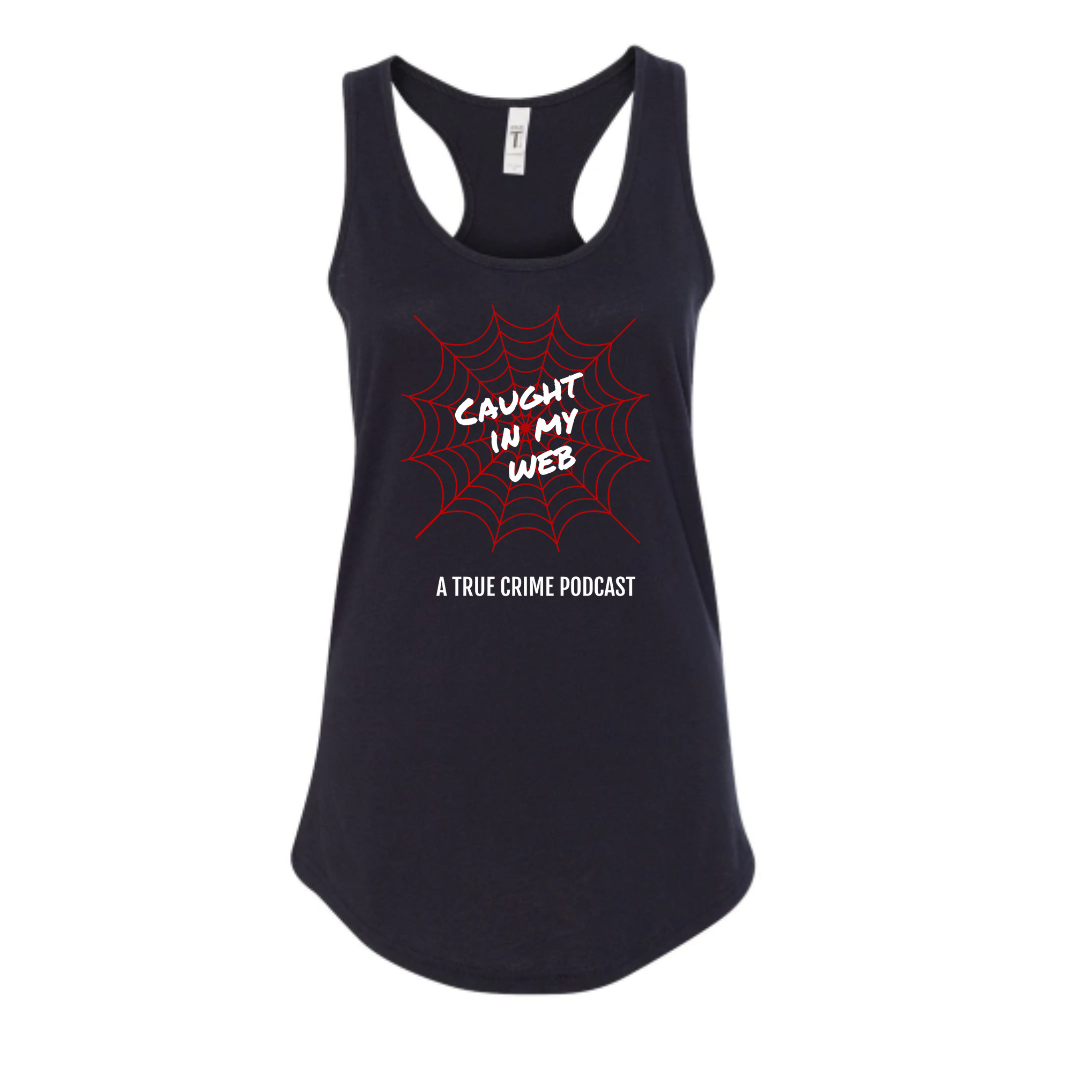 "Caught In My Web" Logo Tank