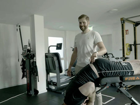 Trainingsraum der Physiotherapie Matthias Kranz in Minden