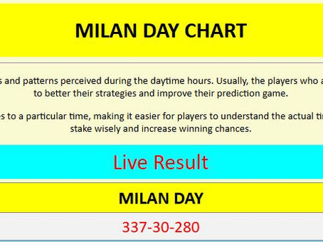 How to Read the Milan Day Chart Like an Expert