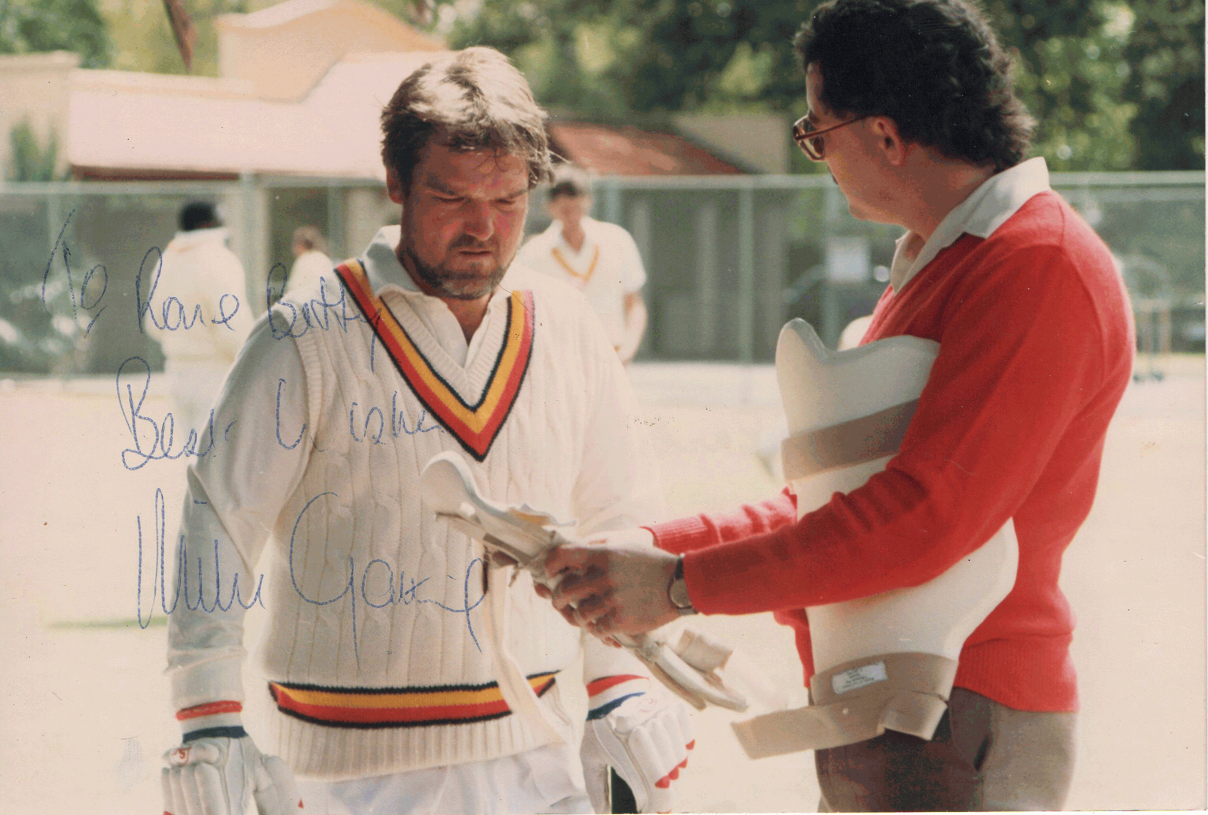Steve Remfry & Mike Gatting