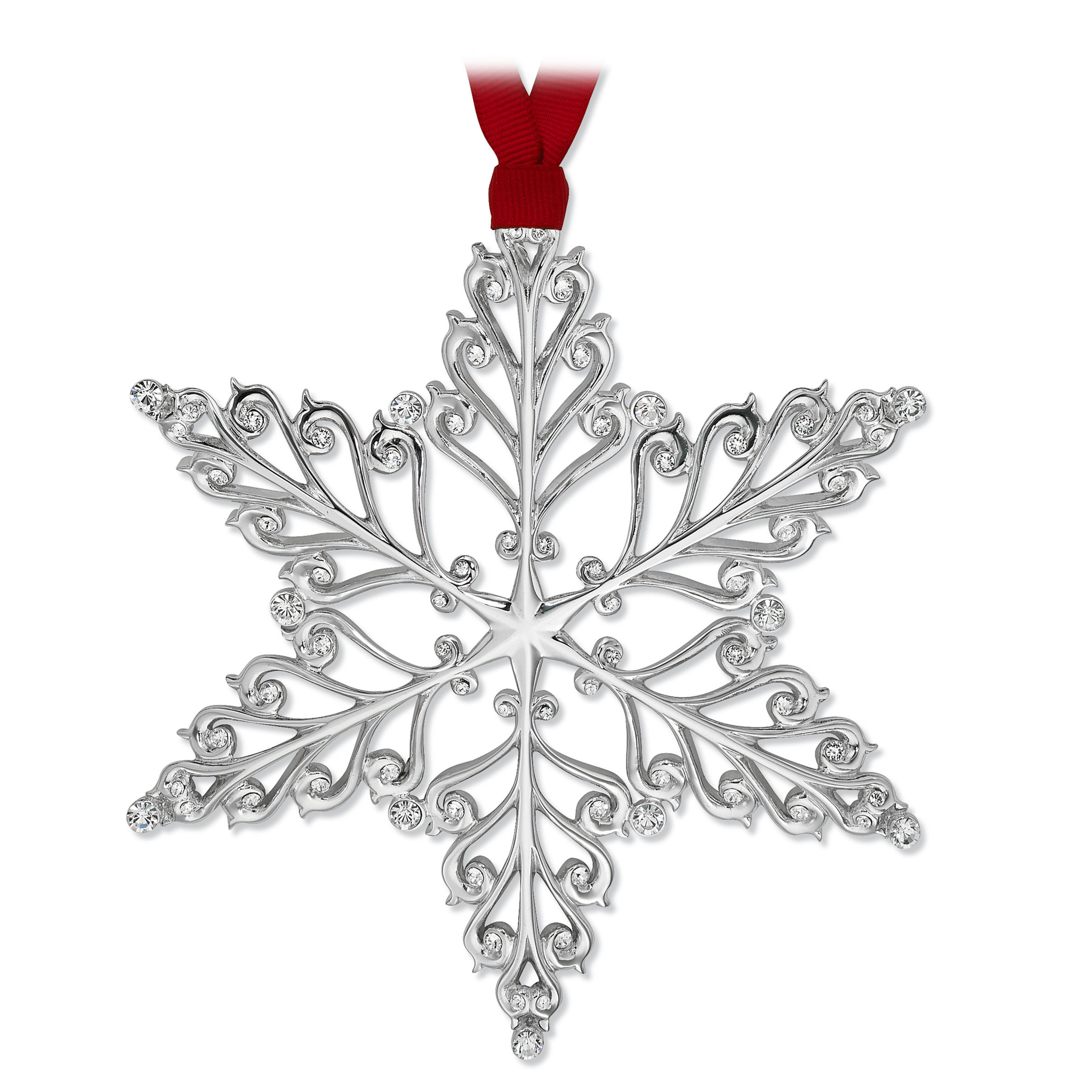 5" Star Ornament with Austrian Crystals