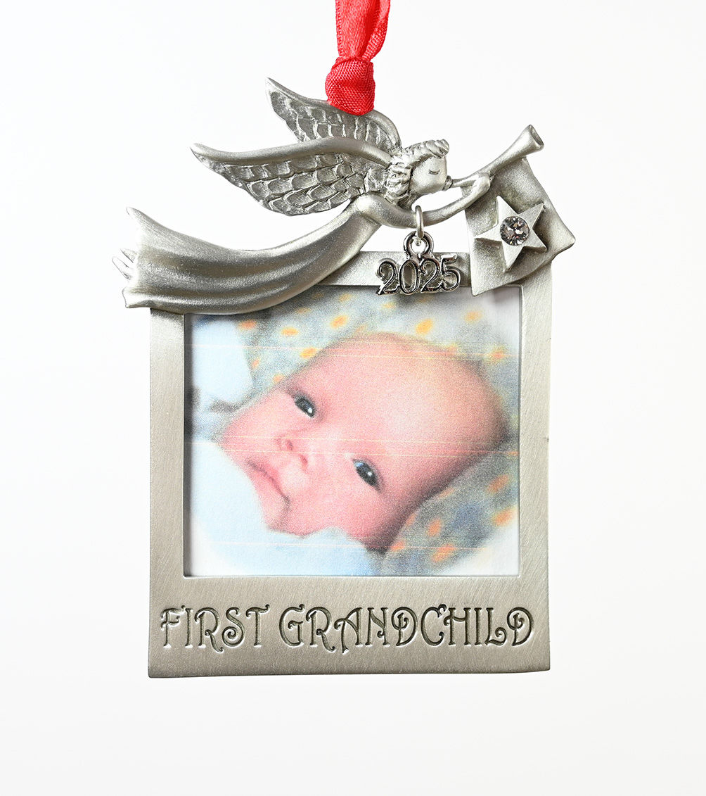 2025 First Grandchild Photo Ornament