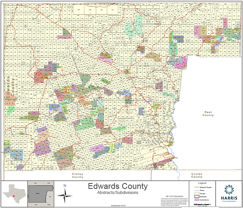 Maps of Edwards County