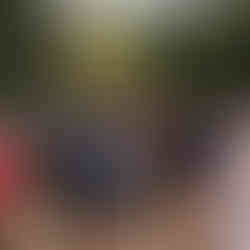 runners enjoying music, food and drinks after the 5K at Wyken