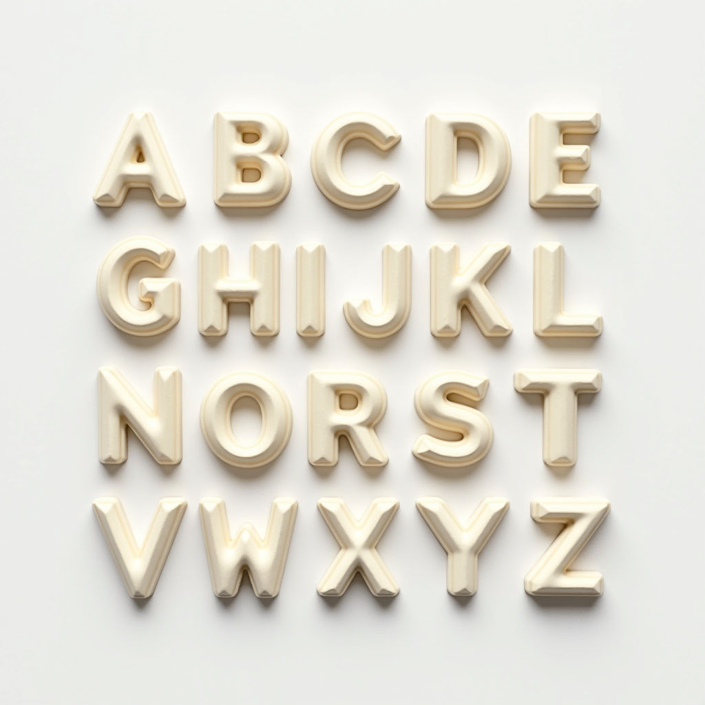 Tactile Alphabet Cards