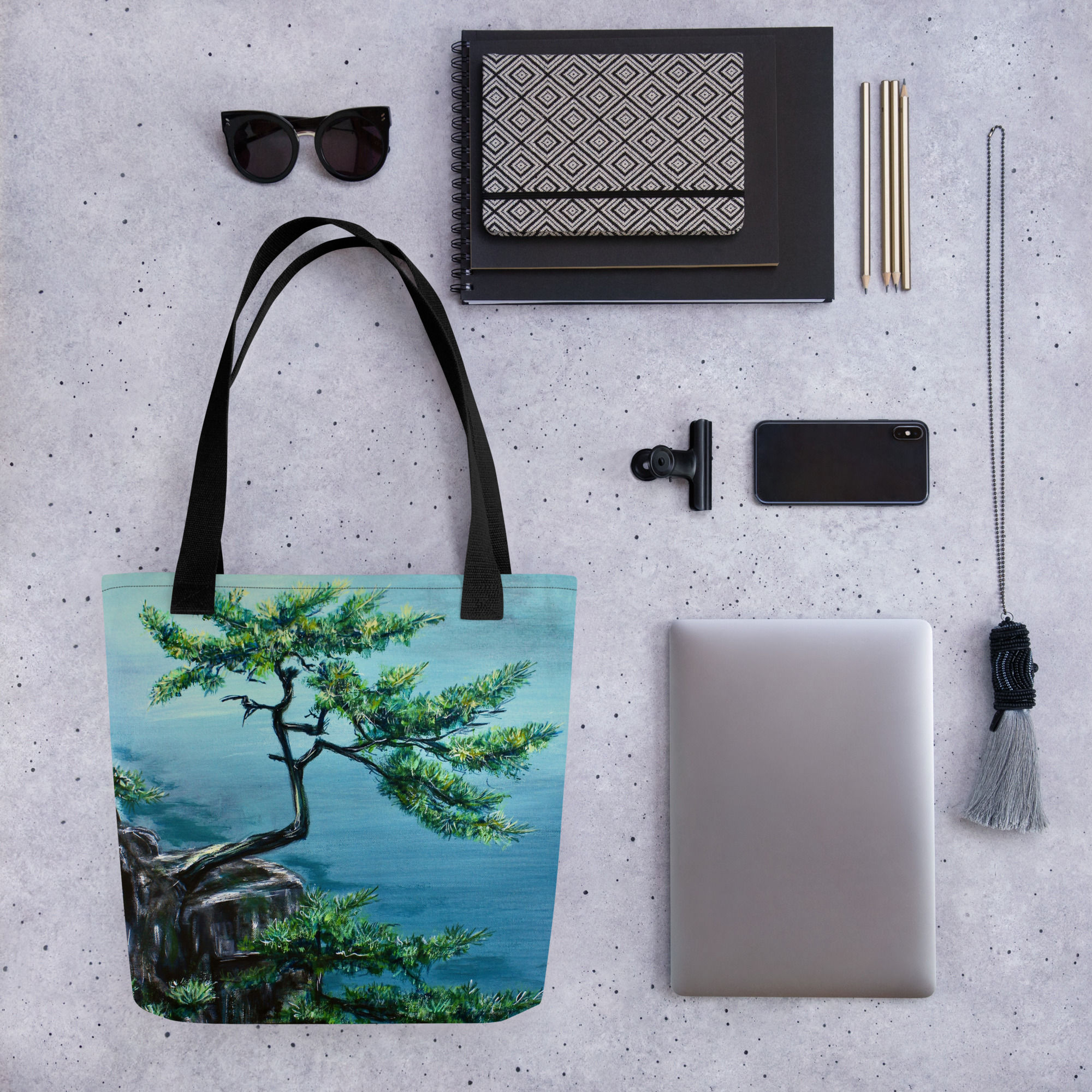 "Hanging" Tote bag