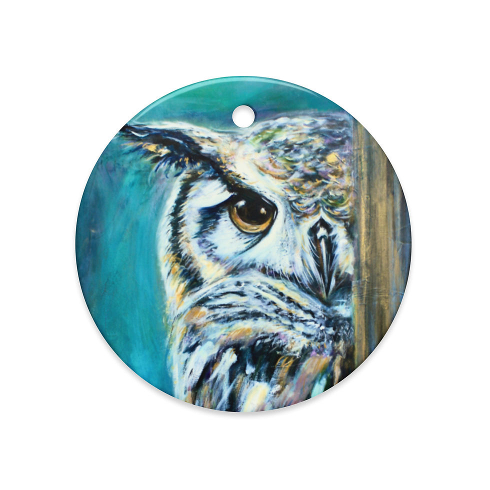 Thumbnail: Hans Double-sided ceramic ornaments