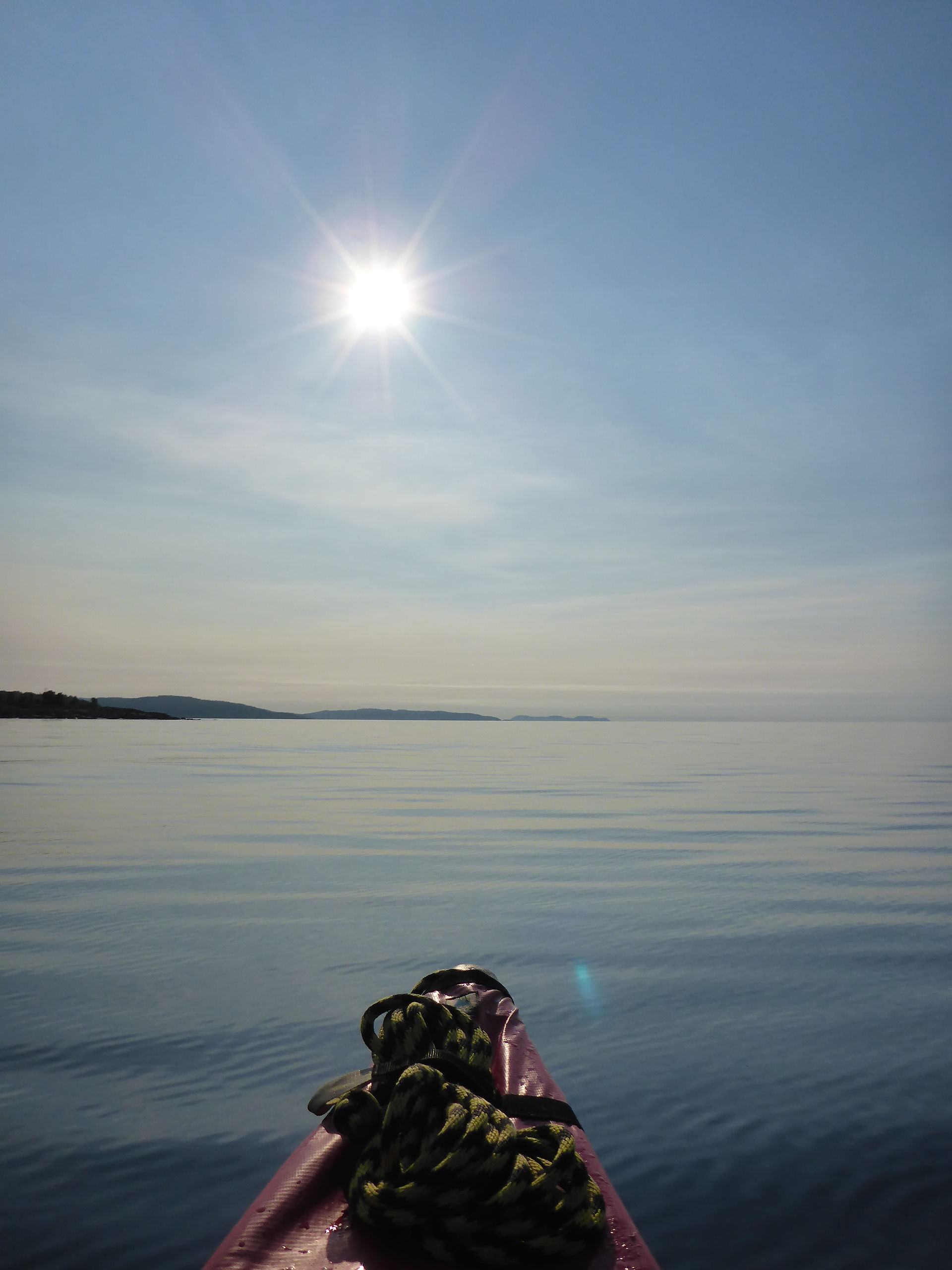 Nice morning to paddle