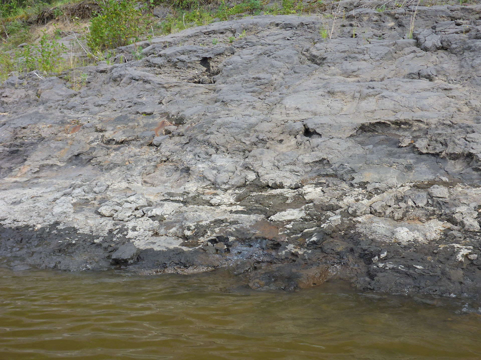 Athabasca River - tar sand