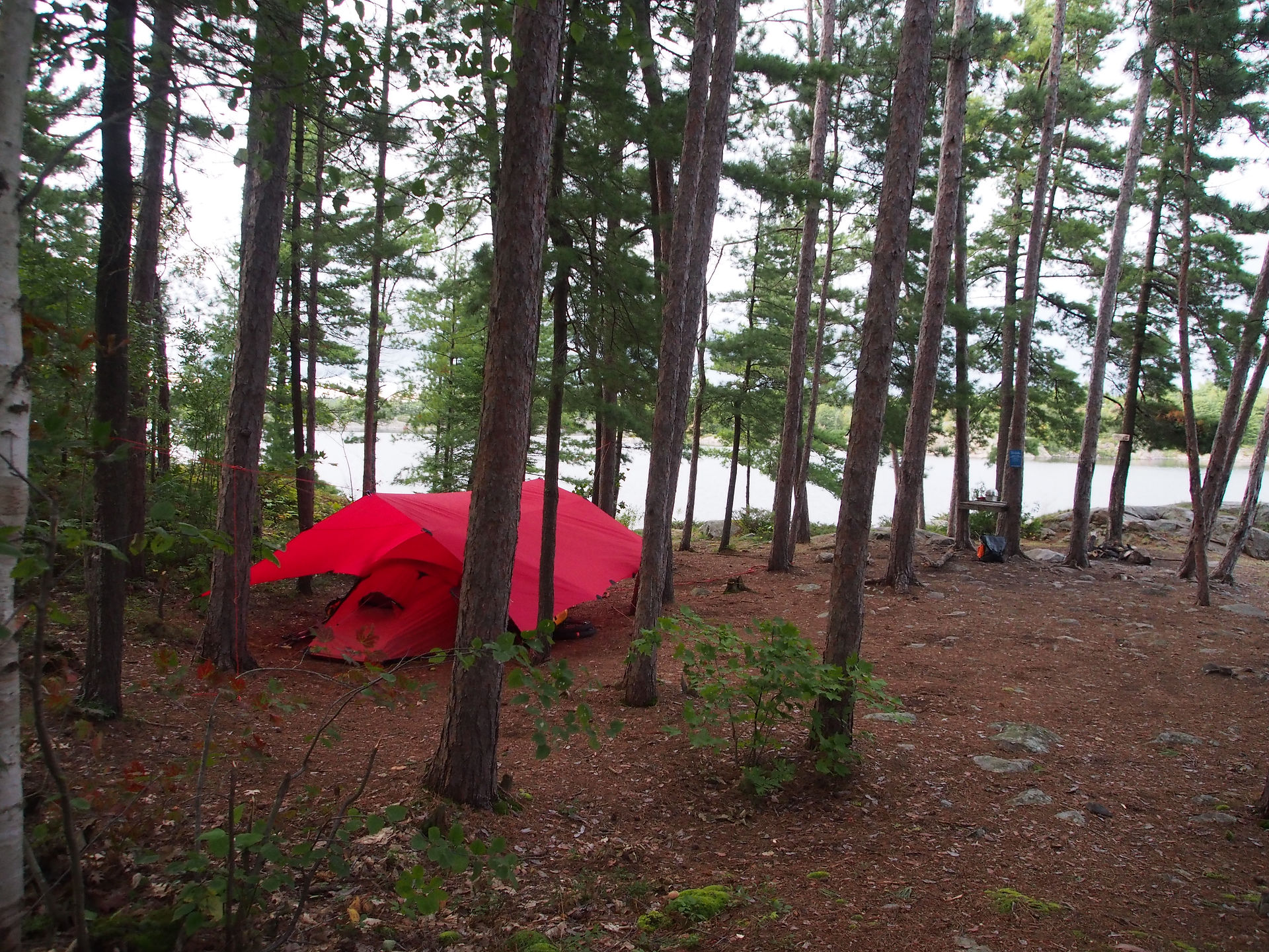 Camping on the French River