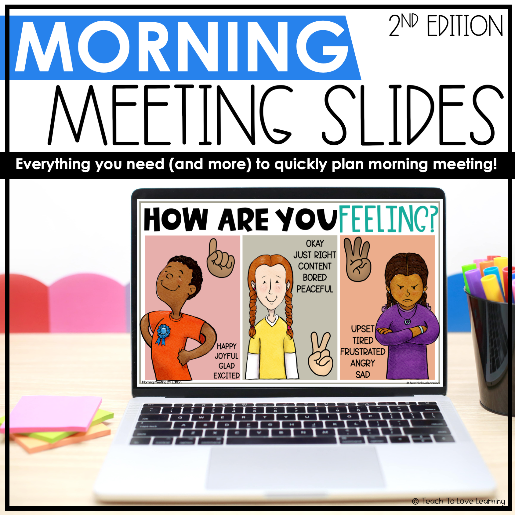 Digital Morning Meeting Slides | Morning Meeting Slides