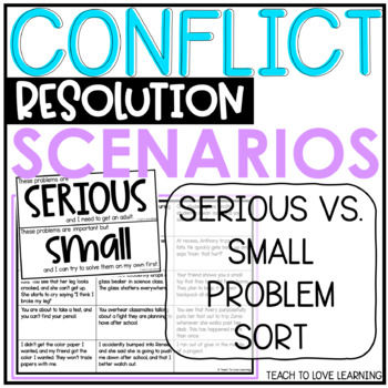 Thumbnail: Problem Solving Scenarios | Big Problem Small Problem | Conflict Resolution