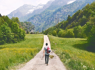 wandernde Reisenden