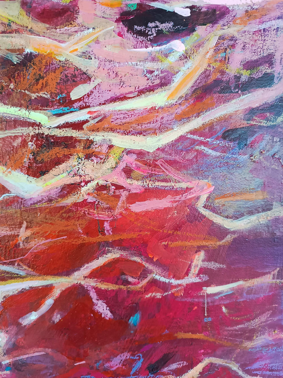Thumbnail: Woven Reflections (80x100cm)