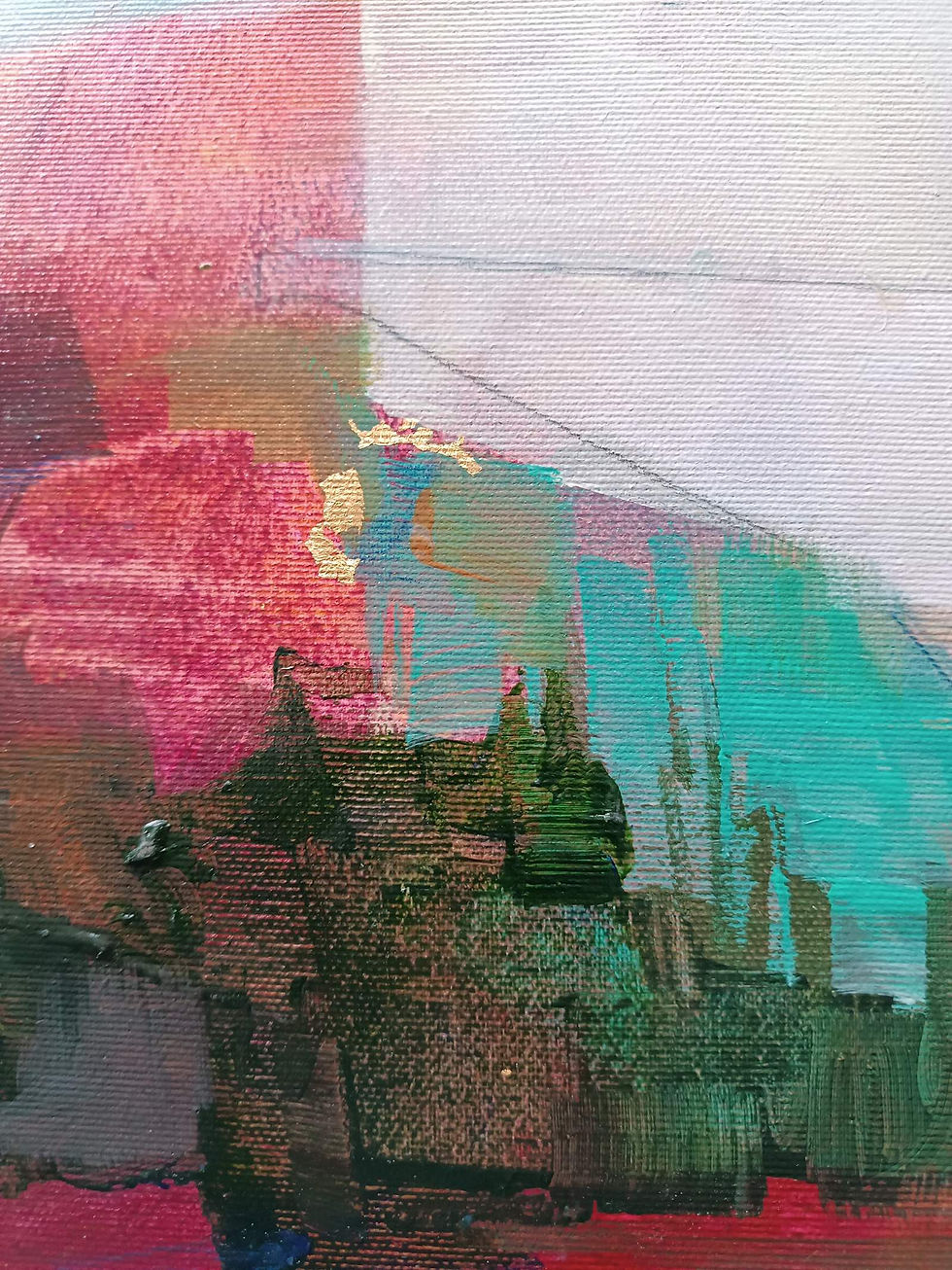 Thumbnail: Coastal Echoes 2 (50x50cm)
