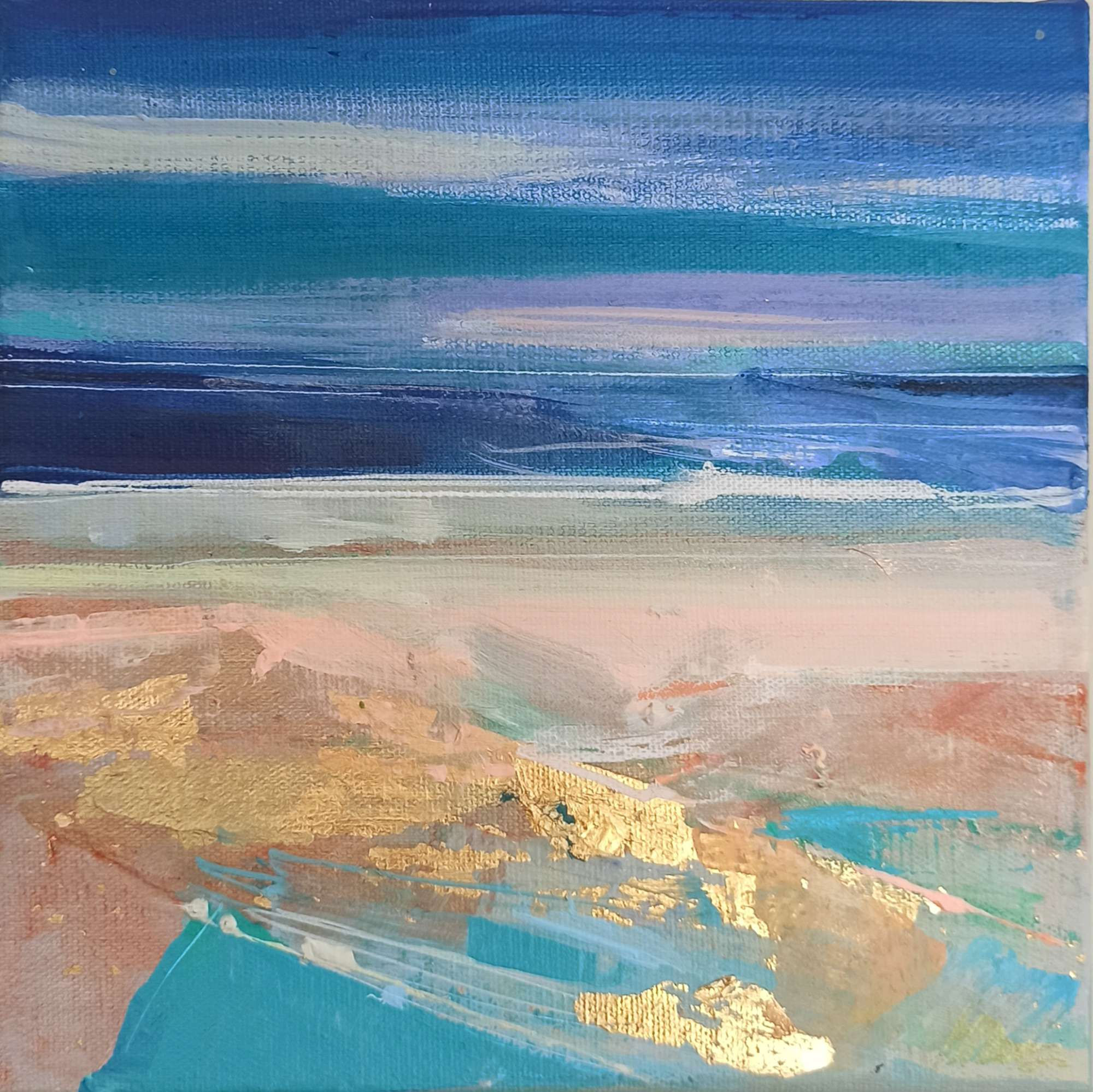 Meeting The Sea 9 (20x20cm)
