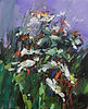 Abstract painting Spring breezeby mixed media artist Magdalena Morey