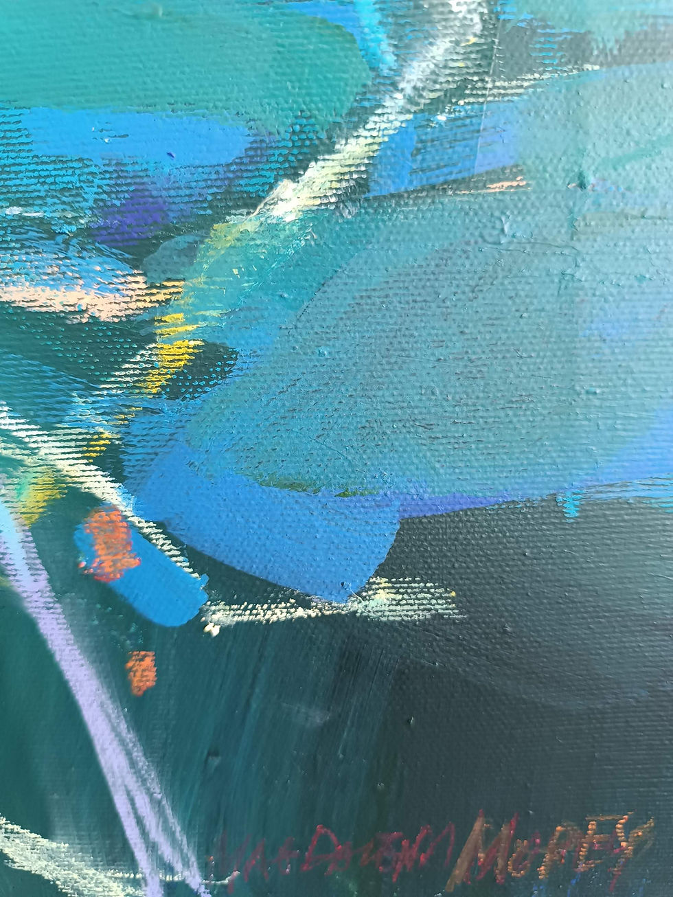 Thumbnail: The Flow Between Moments (70x90cm)