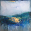 Abstract painting Exploration 4by mixed media artist Magdalena Morey