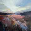 Abstract painting Where You'll Find Me 3by mixed media artist Magdalena Morey