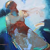 Abstract painting A New Thread 2by mixed media artist Magdalena Morey
