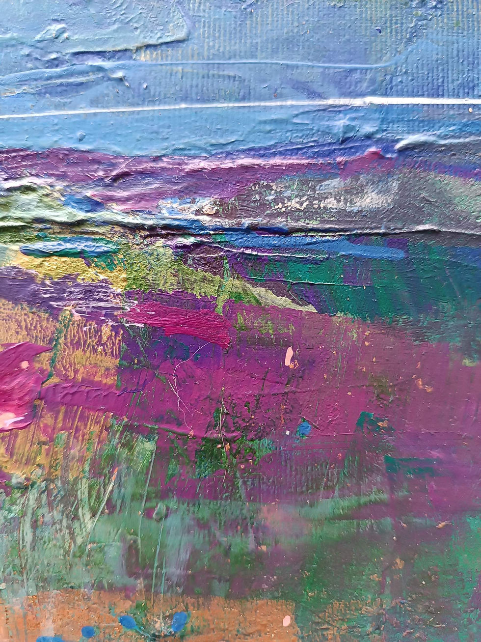 Thumbnail: Notes from the Edge of the Sea 1 (30x30cm)