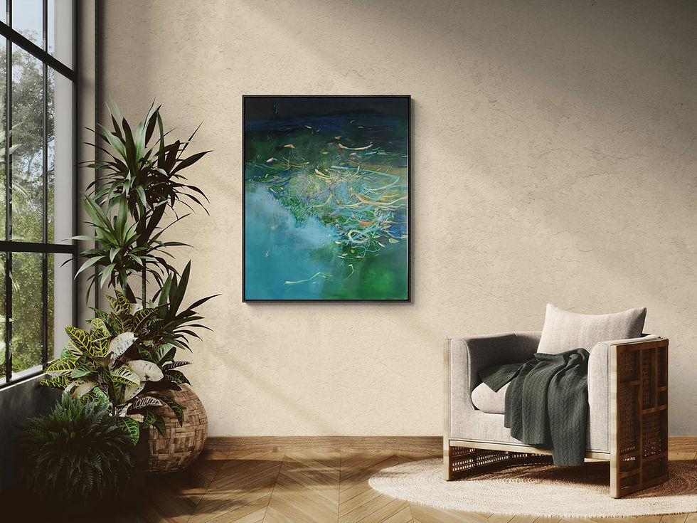 Thumbnail: Reflected (80x100cm)