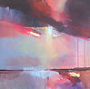 Abstract painting Unreachableby mixed media artist Magdalena Morey