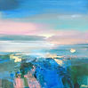 Abstract painting Exploring Every Path 7by mixed media artist Magdalena Morey