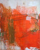 Abstract painting Unexpected Red #1by mixed media artist Magdalena Morey