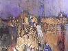 Abstract painting Changing Seasons #1by mixed media artist Magdalena Morey