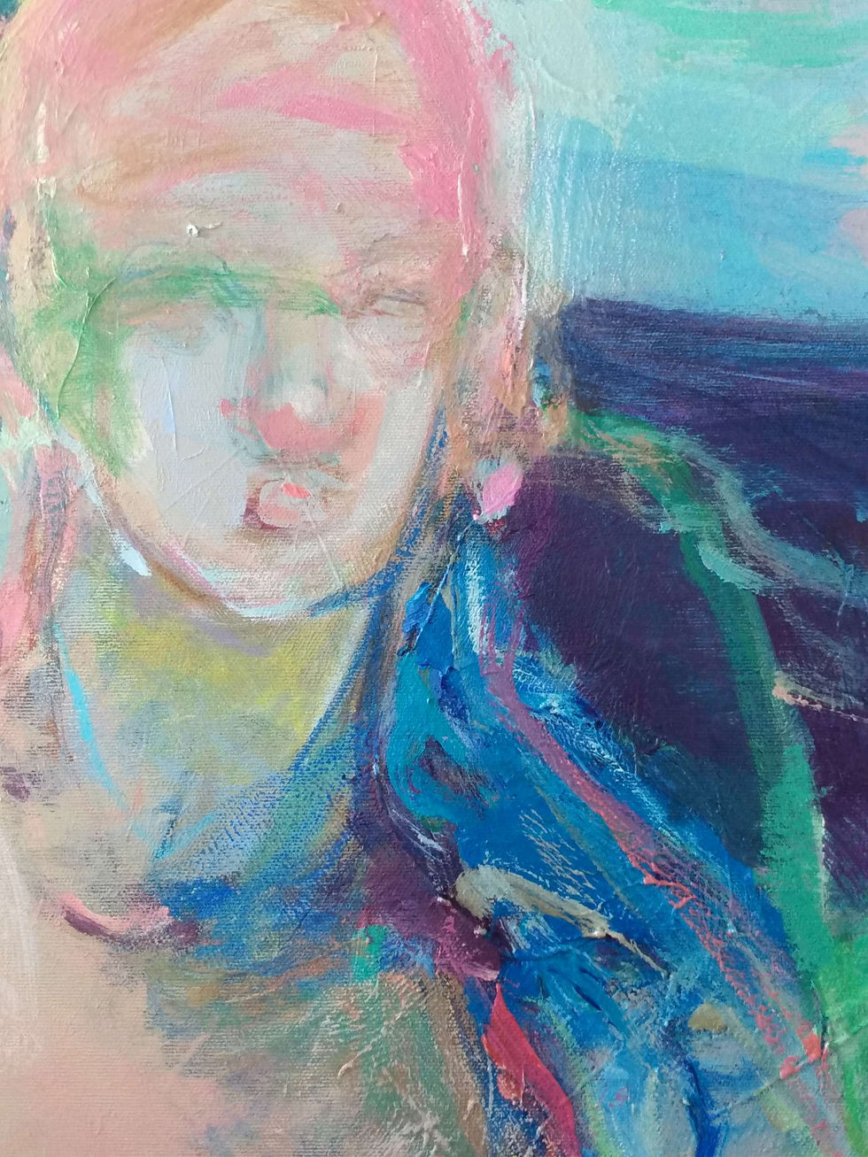 Thumbnail: Weightless Thought (65x100cm)