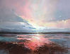 Abstract painting The Song of the Tide 1by mixed media artist Magdalena Morey