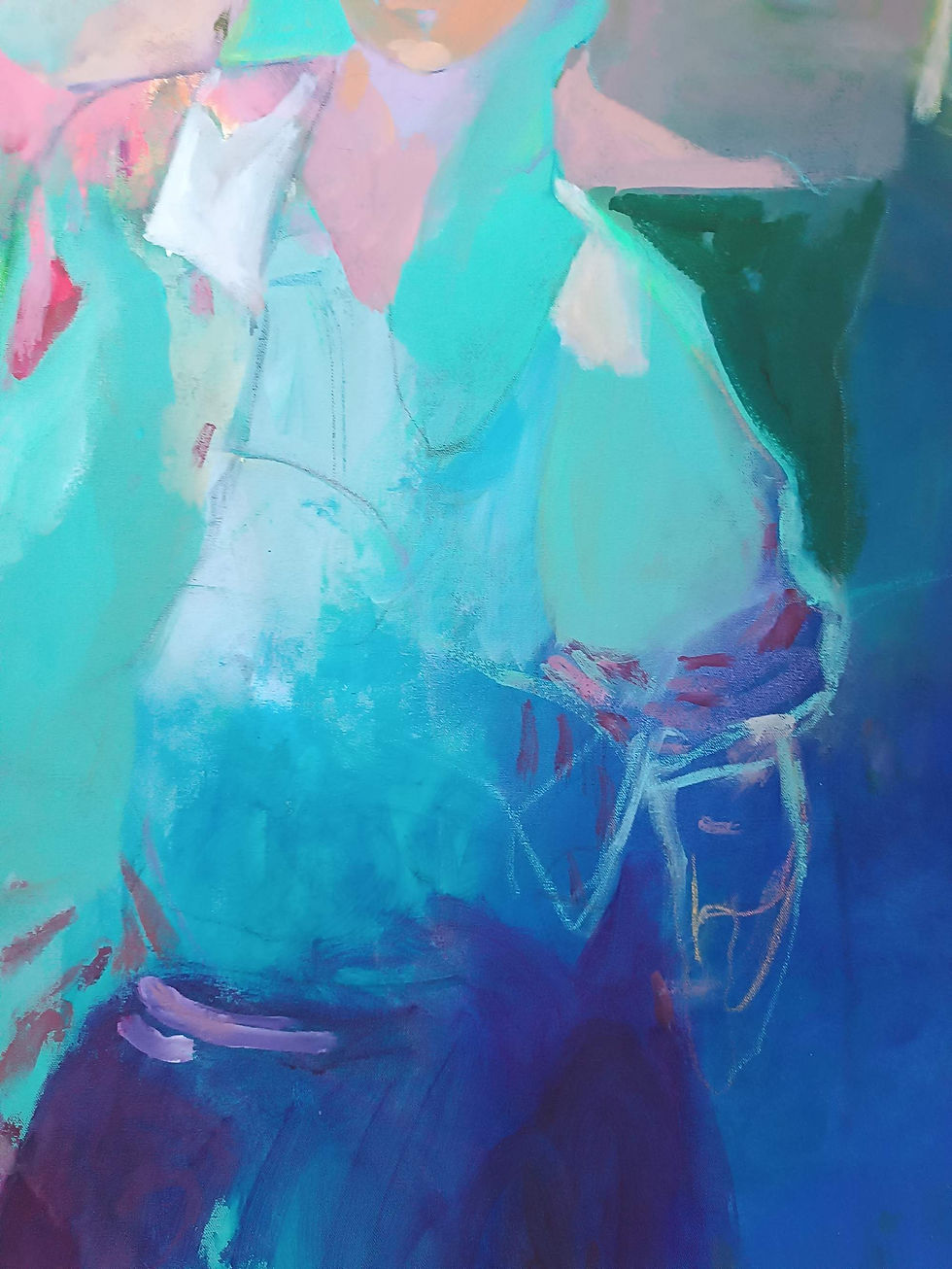 Thumbnail: Where We Gathered (100x100cm)
