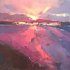 Abstract painting A Sense of Perspective 1by mixed media artist Magdalena Morey