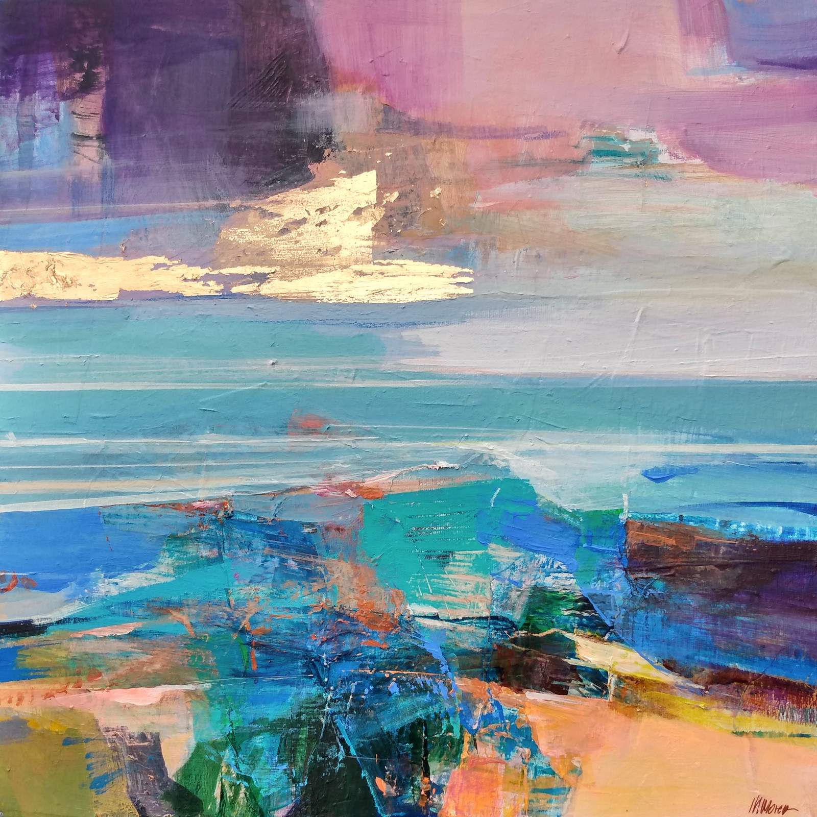 Layers Of Summer 1 (50x50cm)