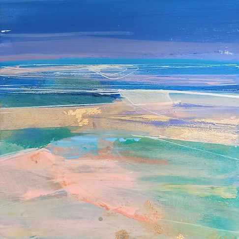 Meeting The Sea 4 (20x20cm)