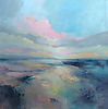 Abstract painting Soft Lightby mixed media artist Magdalena Morey