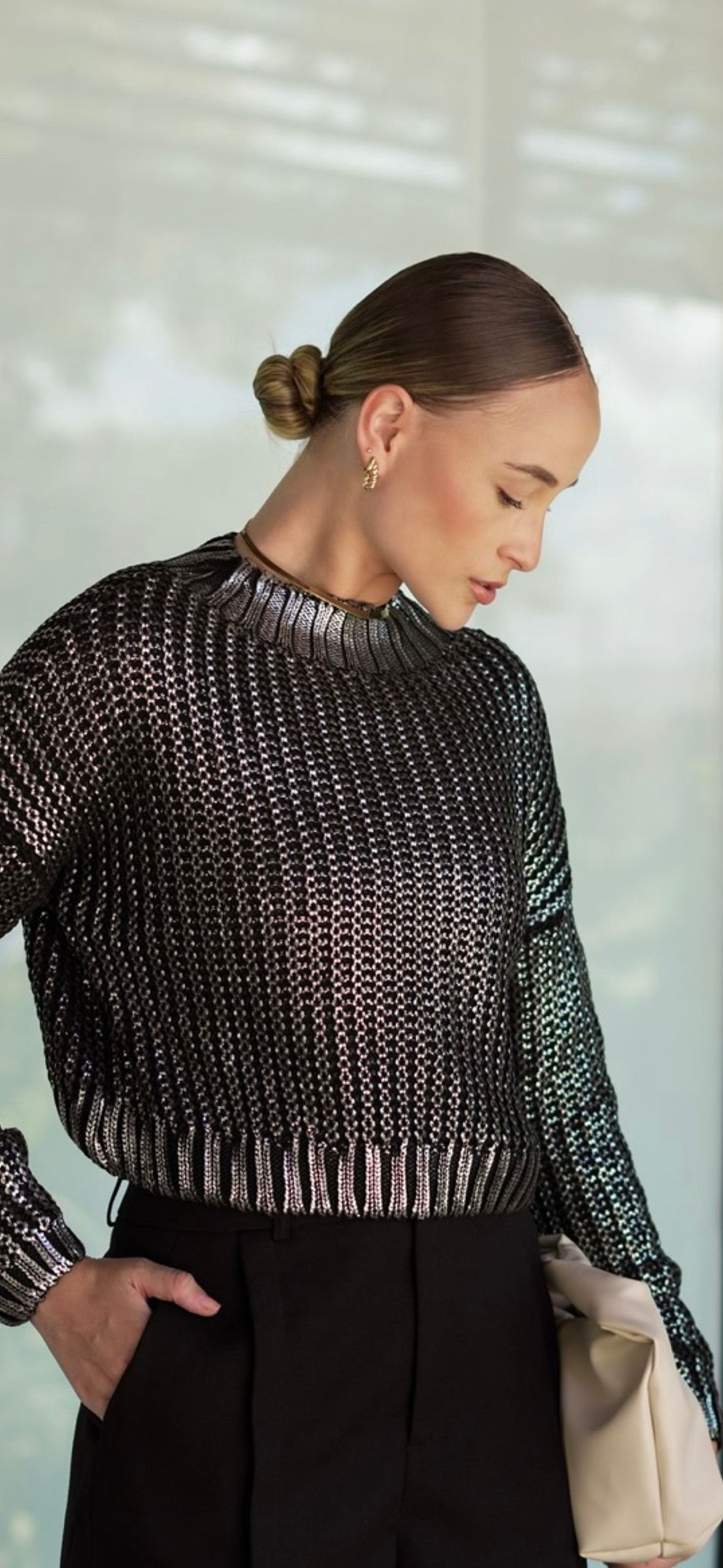 Tricot cropped 