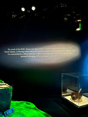 The Titanic Exhibit- Luxor Las Vegas