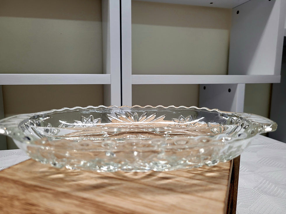 Thumbnail: Anchor Hocking Star of David Relish Dish