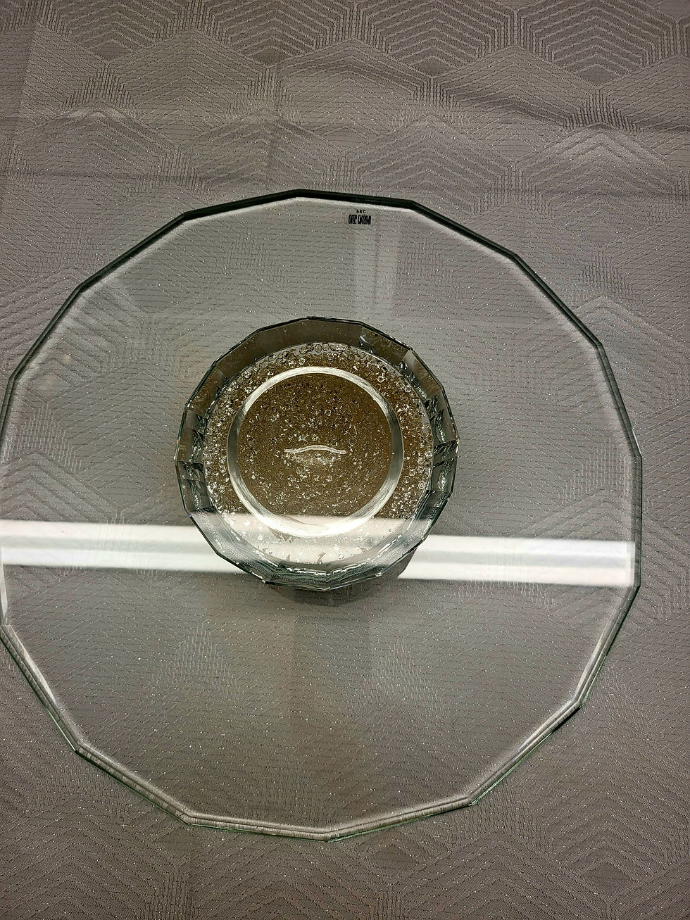 Oleg Cassini Crystal Footed Cake Stand