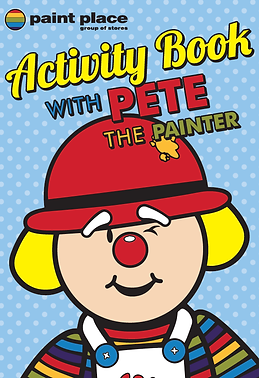 Paint Place Pop-Up Shop Kids Colouring Competition