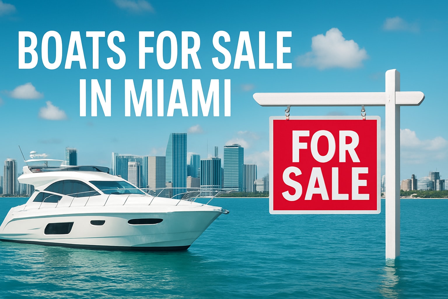 Top 7 Boats For Sale In Miami You Can’t Miss In 2026