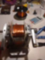 Spulenkern teils neu gewickelt, des Wurlitzer Ausgangsübertrager vom Verstärker 528HF mit der Artikel Nummer 62430.