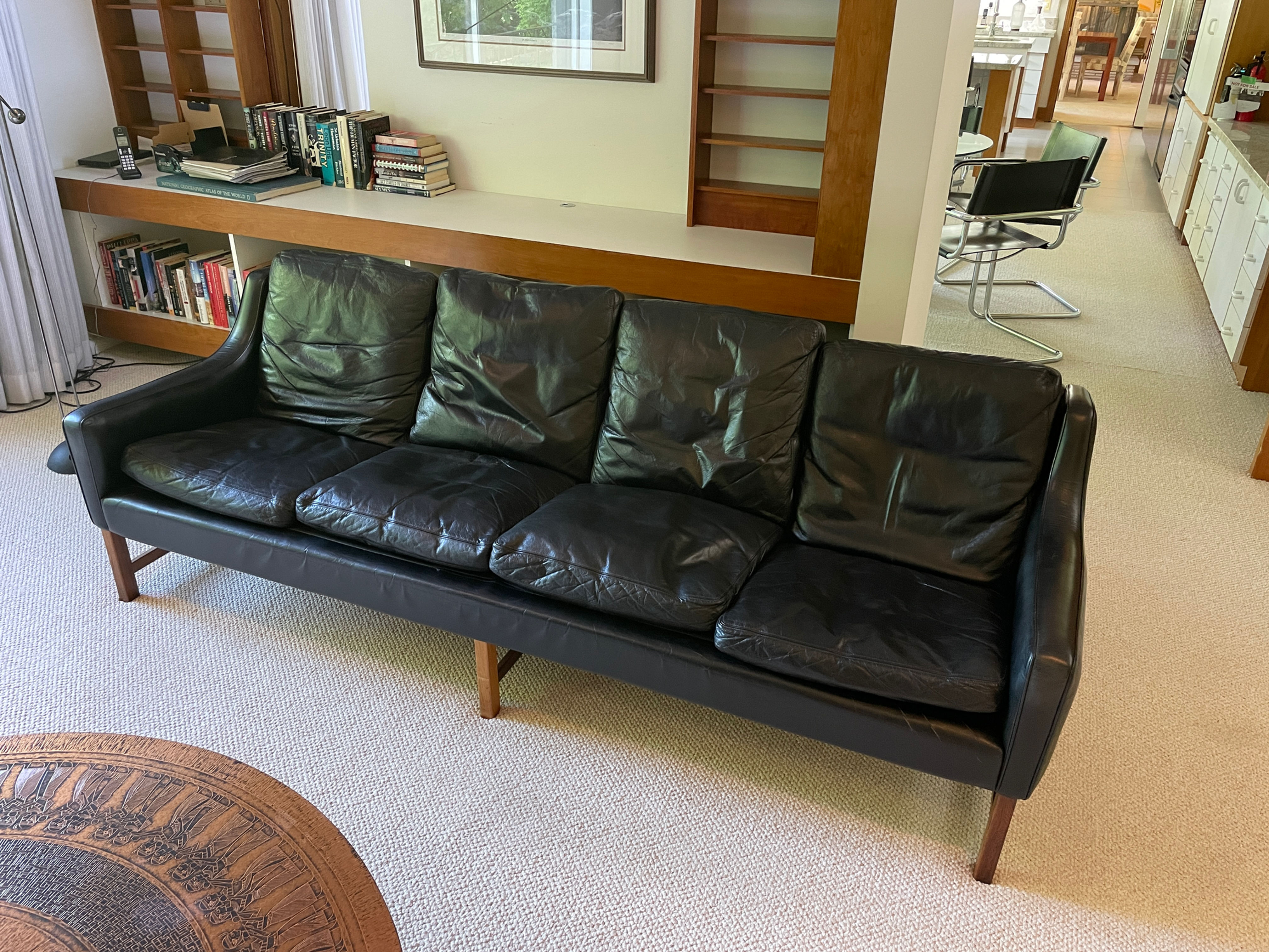 Lot 3 - Vintage Danish Sofa in the Style of Borge Mogensen