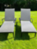Thumbnail: Lot 41B - Pair of Brown Jordan Loungers